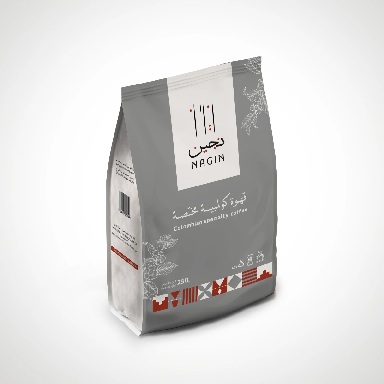 حبوب قهوة مختصة كولومبية - توليما ٢٥٠ جرام